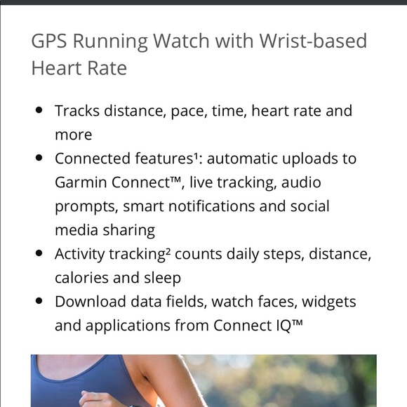 SOLD Garmin 235 training watch - Picture 2 of 5